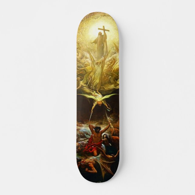 Skateboard ailes 1 d'ange (Devant)