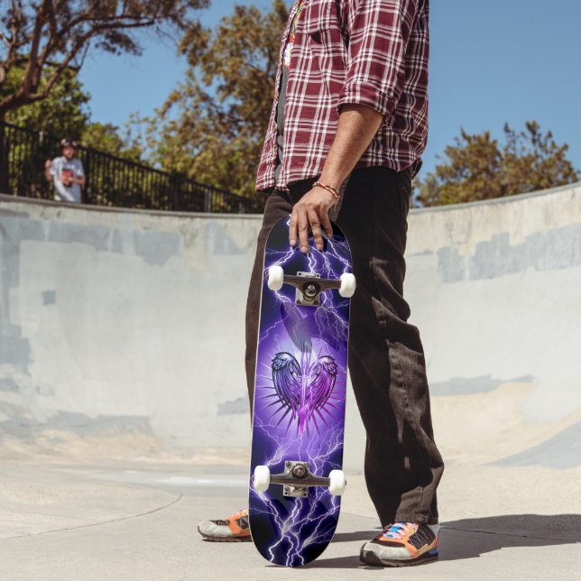 Skateboard Ailes d'ange  (Extérieur 2)
