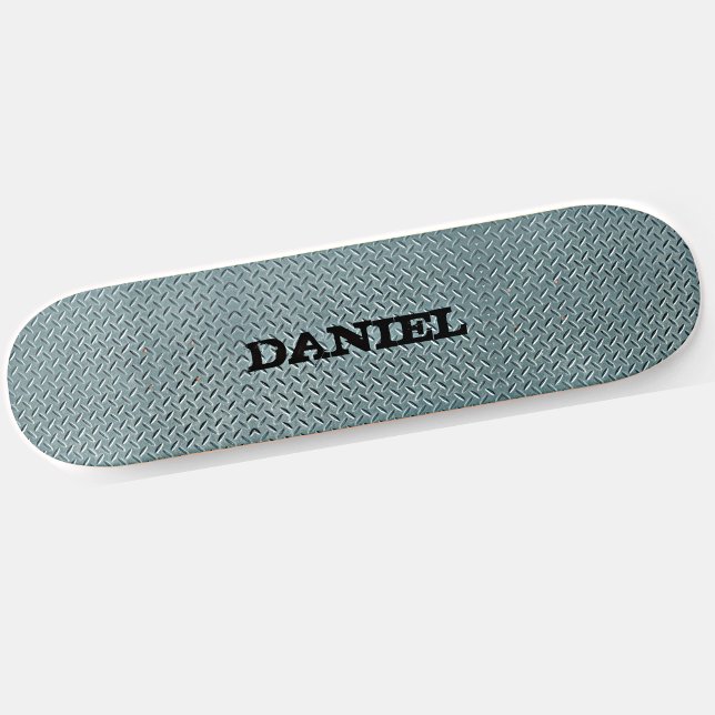 Skateboard Ajouter le nom ou les initiales Plaque de contrôle (Créateur téléchargé)