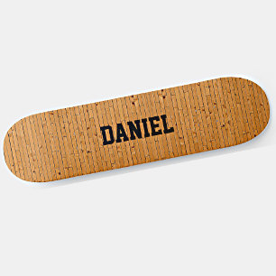 Skateboard Ajouter un nom ou des initiales Planches en bois d