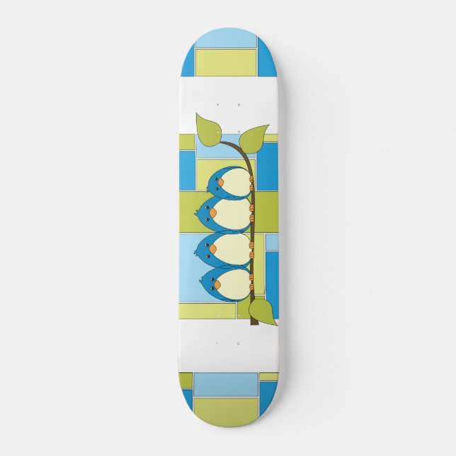 Skateboard Ajouter un tweet (Devant)
