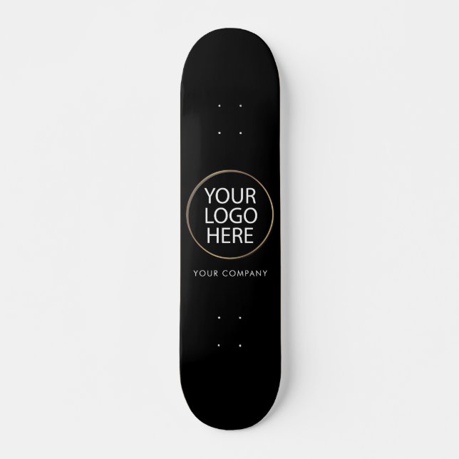 Skateboard Ajouter votre logo et votre texte personnalisé noi (Devant)