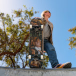 Skateboard Ajouter votre propre do-it-yourself 3 photo Collag<br><div class="desc">Ajoutez votre propre do-it-yourself 3 Photo Collage Custom Skateboard avec vos trois photos préférées. CONSEIL PHOTO : centrez vos photos avant de les télécharger sur Zazzle. Offrez un cadeau sur mesure,  un skateboard personnalisé à votre skateboarder préféré pour Noël,  anniversaire ou votre BFF. Conçu par ©Evco Studio www.zazzle.com/store/evcostudio</div>