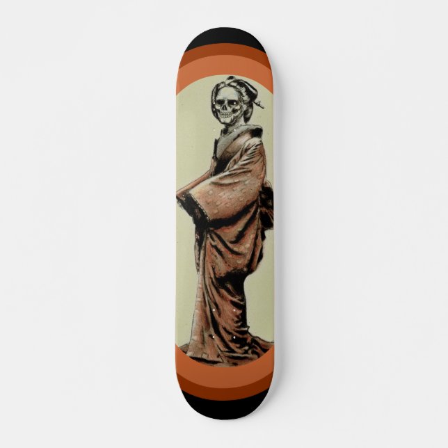 Skateboard ajustement mort de couleur de geisha, I, 0, 0, 0 (Devant)