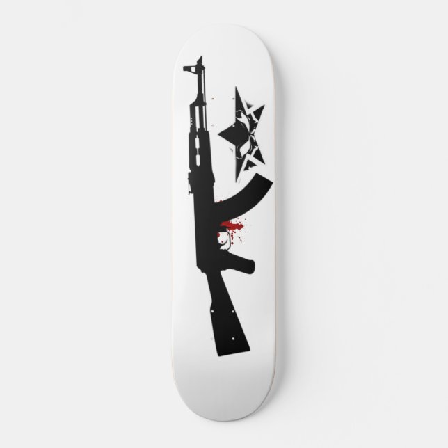 Skateboard AK-47 Deck de Skuil.ly (Recto)