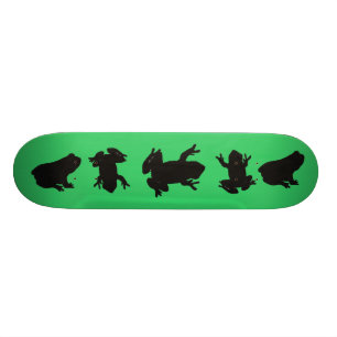 Skateboard AK- planche à roulettes fraîche de grenouilles
