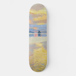 Skateboard Akseli Gallen-Kallela - Coucher de soleil sur le l