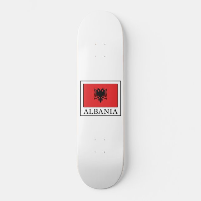Skateboard Albanie (Recto)