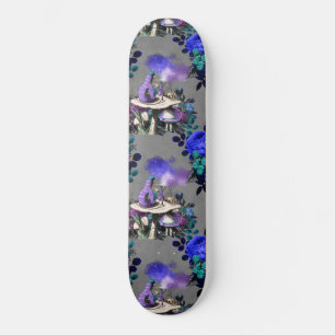 Skateboard Alice au pays des merveilles Fleurs de la chenille