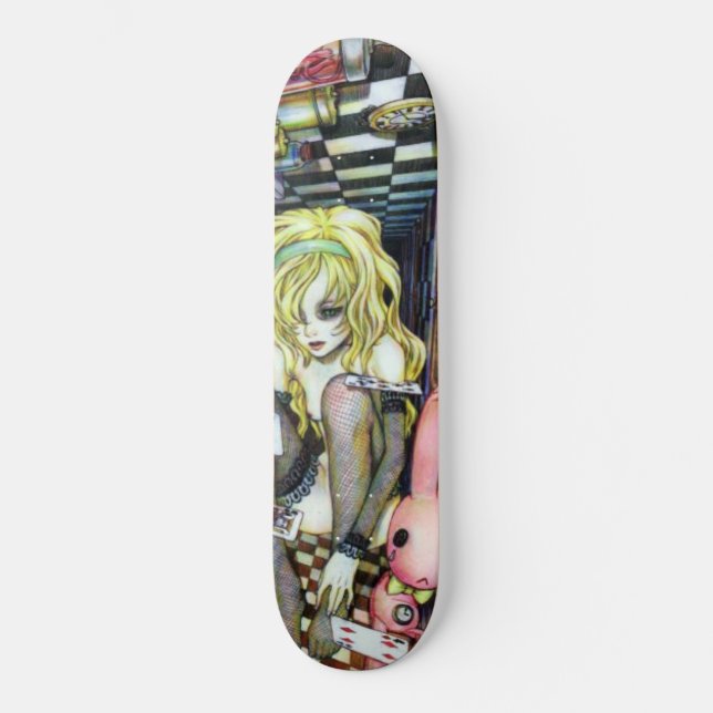 Skateboard Alice dans Wonderhell (Recto)