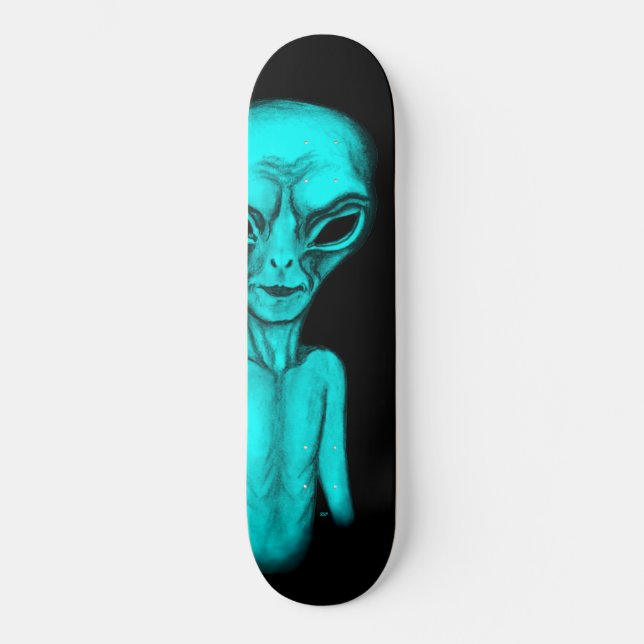 Skateboard Alien (Recto)