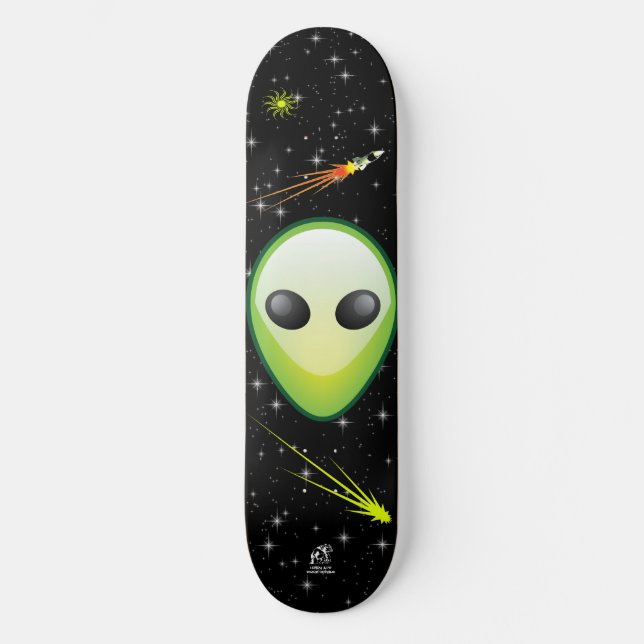 Skateboard Alien (Recto)
