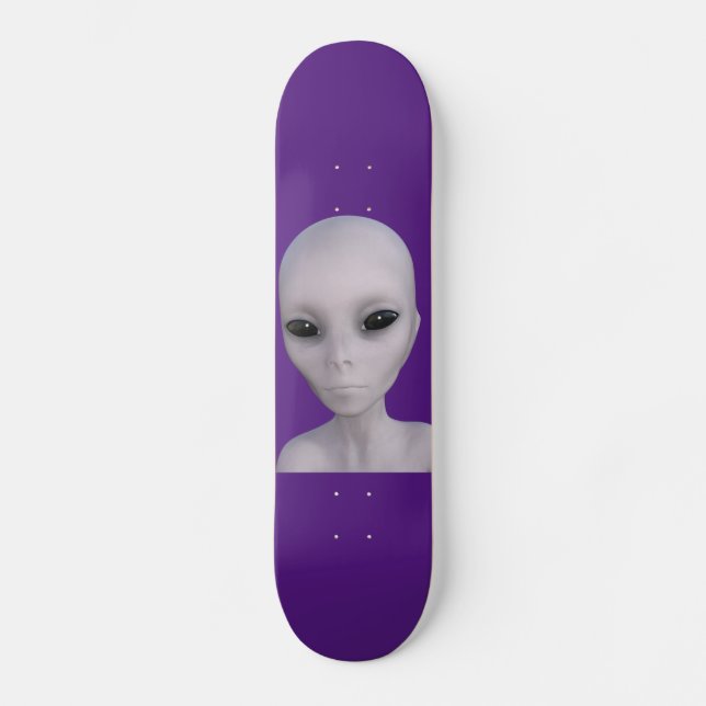 SKATEBOARD ALIEN FACE SKATEBOARDS (Recto)
