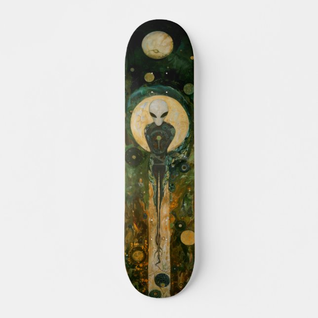 Skateboard Alien Sentinel (Devant)