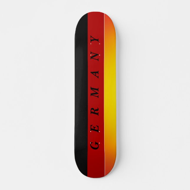 Skateboard Allemagne (Devant)