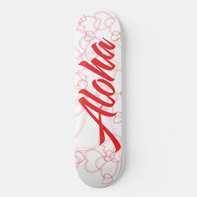 SKATEBOARD ALOHA (Recto)