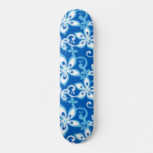 Skateboard ALOHA HAWAII (BLEU x 2)