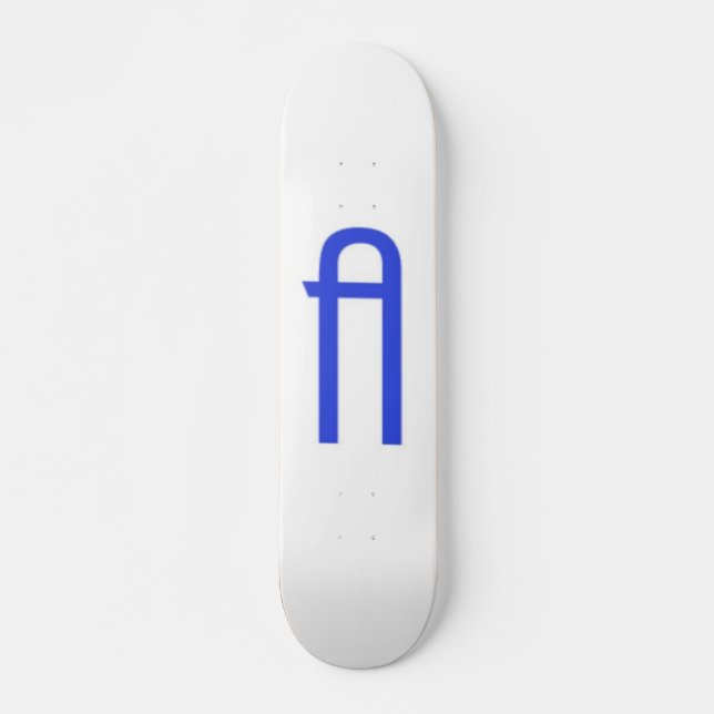 Skateboard alphabétique A (Devant)