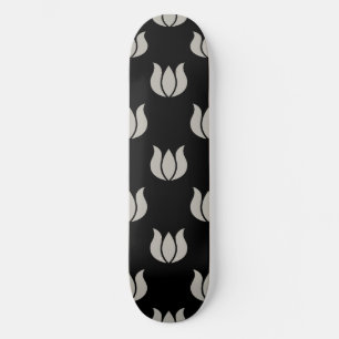 Skateboard Aluminium du motif de fleur 5