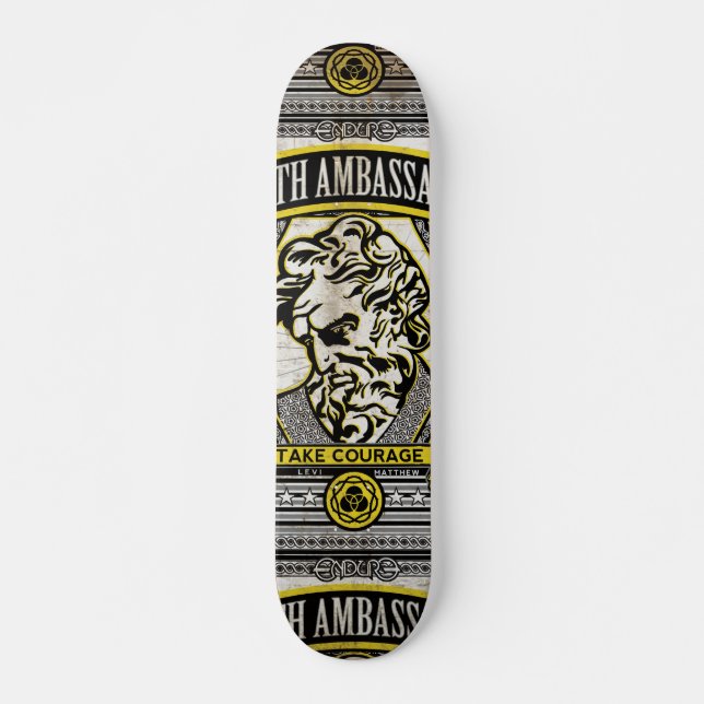 SKATEBOARD AMBASSADEUR DE VÉRITÉ - MATTHEW (Devant)