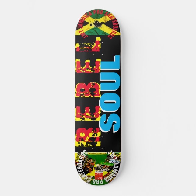 Skateboard ÂME REBELLE Planche à roulettes 8 1/4" (Recto)