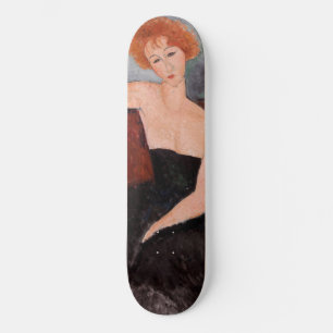 Skateboard Amedeo Modigliani - Robe de soirée pour filles rou