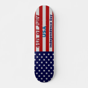 Skateboard American Flag 4 juillet Independence Skate