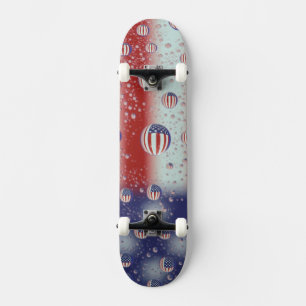 Skateboard Amérique du Nord, États-Unis, WA, Redmond, Drapeau