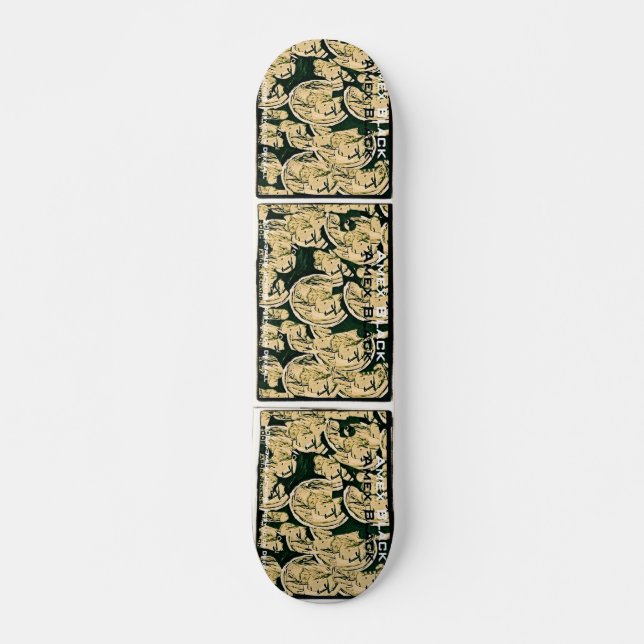 SKATEBOARD AMEX NOIR (Devant)
