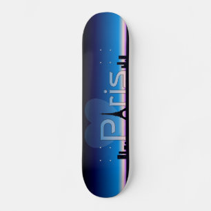 Skateboard Amour de Paris - la planche à roulettes conçoive