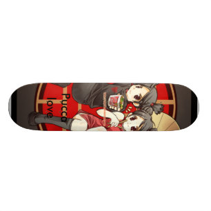 Skateboard Amour de Pucca