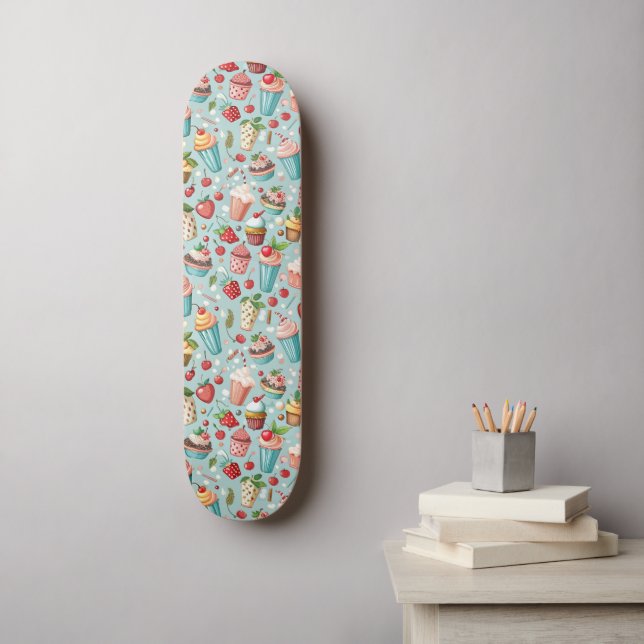 Skateboard Amusement de glace (Art mural)