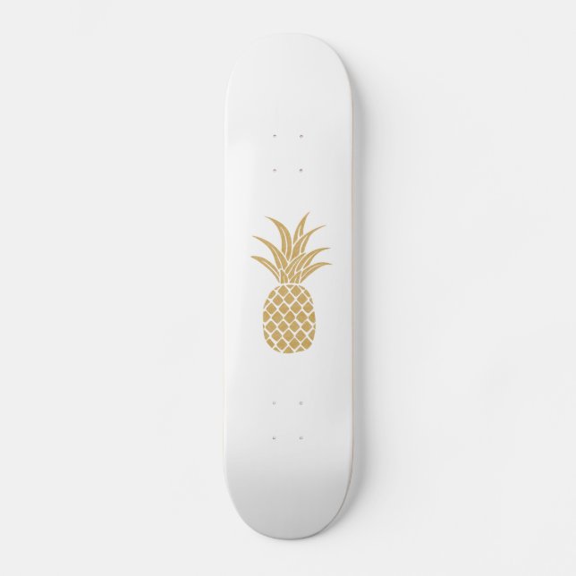 Skateboard Ananas Regal Gold (Recto)