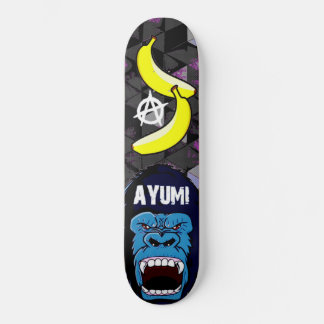 Skateboard Anarchie d'Ayumi Gorilla War Deck V