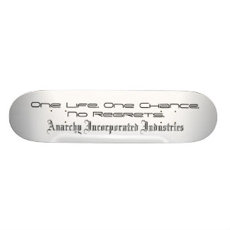 Skateboard Anarchie inc. - Vieux conseil pédagogique