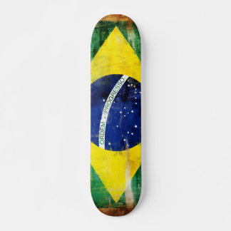 Skateboard Ancien drapeau du Brésil