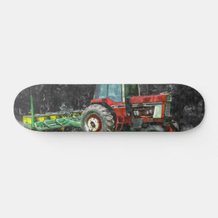 Skateboard Ancien Tracteur international Paineboard