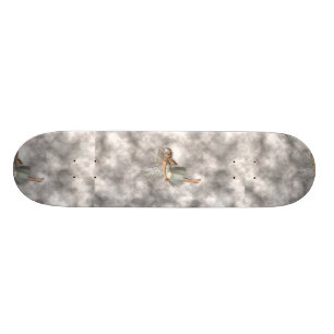 Skateboard Ange dans les nuages