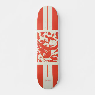 Skateboard Animal Farm Skate Rouge