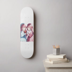 Skateboard Anime coeur Saint Valentin