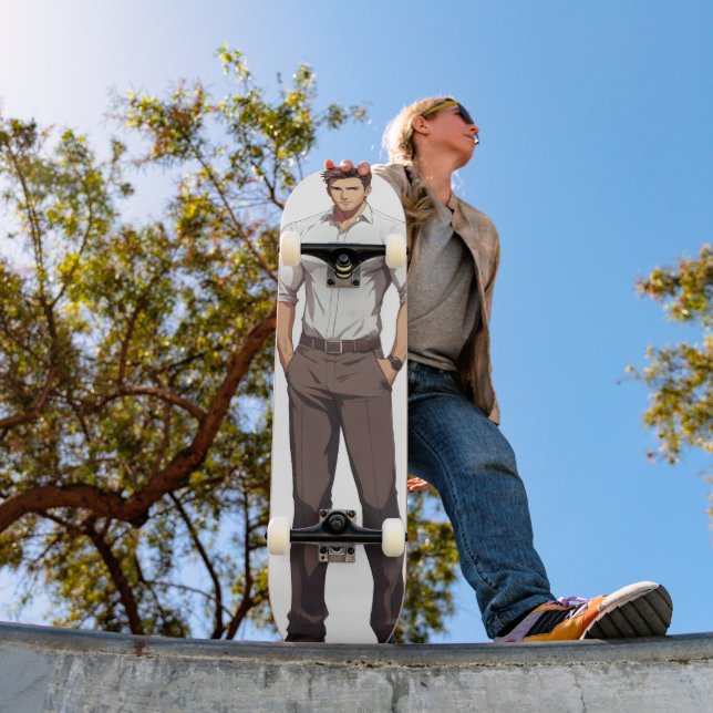 Skateboard Anime d'Ikemen robuste et séduisant (Extérieur 1)