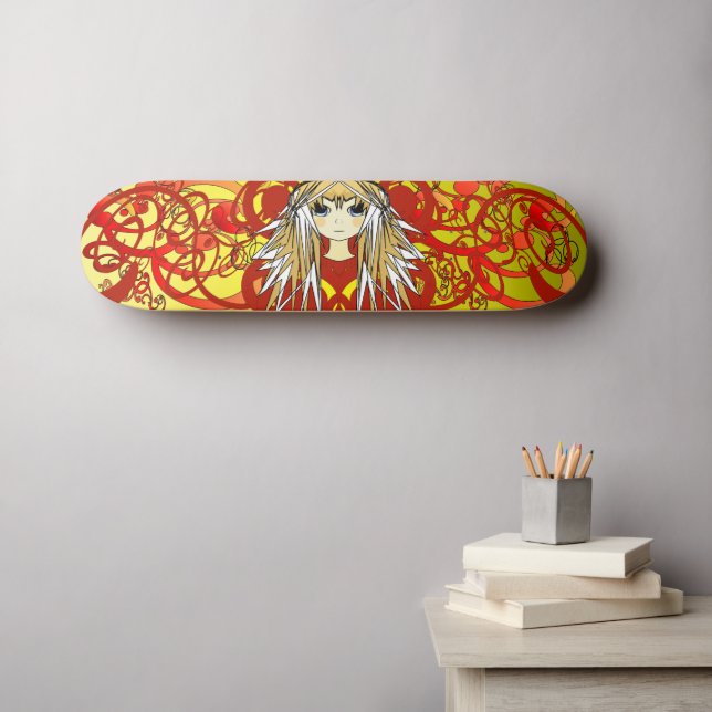 Skateboard Anime Girls (Art mural (Horz))