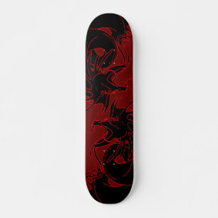 Skateboard Anopurodon Double Dragon noir