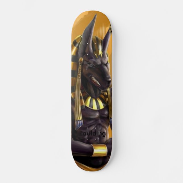 Skateboard Anubis par Camron (Recto)