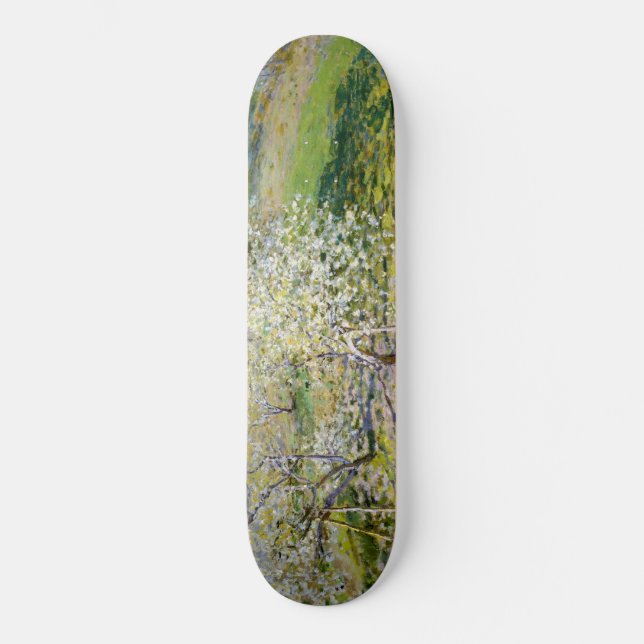 Skateboard Apple Trees in Bloom (by Claude Monet) (Recto)