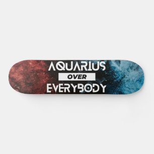 Skateboard Aquarius Zodiac moderne