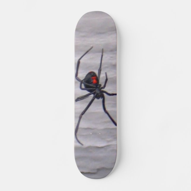 Skateboard araignée de veuve noire (Recto)