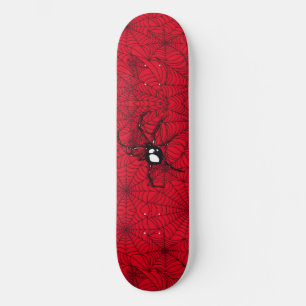 Skateboard Araignée noire