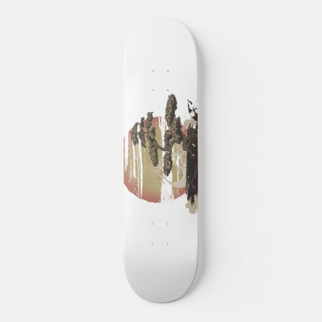 Skateboard Arbre bonsaï (Recto)