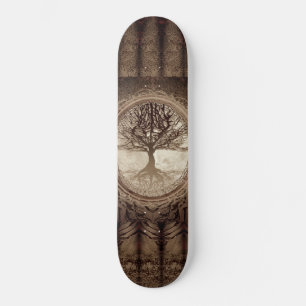 Skateboard Arbre Brown de vie